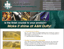 Tablet Screenshot of ahduffy.com